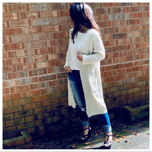 ✨LAST ONE ✨PARIS ✨knit long oversized cardi/jacket - Picture 7 of 8